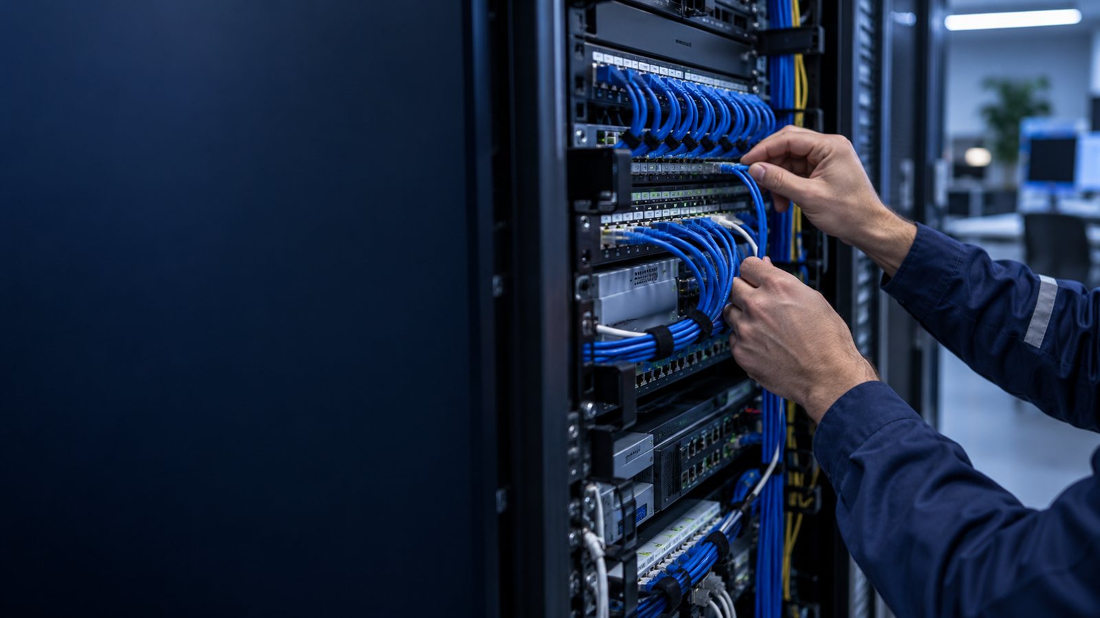 Santral bağlantılarını inceleyen teknik servis
